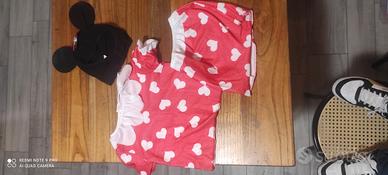 Costume carnevale minnie hot sale 2 anni