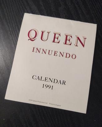 calendario Queen Innuendo 