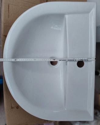 lavello bagno sospeso pensile 60 cm