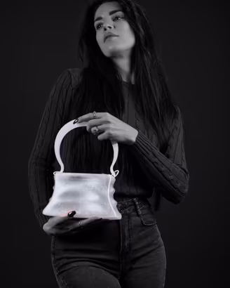 Borsa in materiale plastico