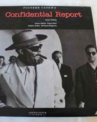 Confidential report - Orson Welles Laser disc-Pal