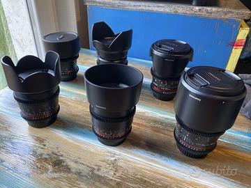 samyang cine ( set completo )