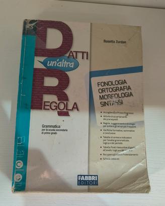 GRAMMATICA Esercizi Datti un'altra Regola