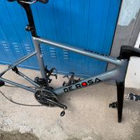 Telaio De Rosa Merak tg 52 + reggisella + manubrio