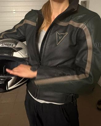 Giacca moto Dainese donna in pelle – pari al nuovo