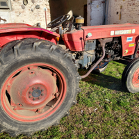Trattore Sametto e attrezzi agricoli