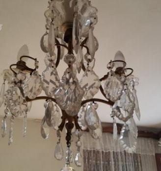 Lampadario a gocce