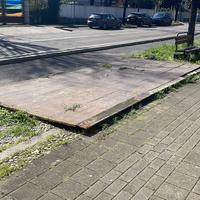Tavole legno per ponteggio