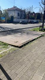 Tavole legno per ponteggio