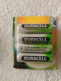 pile ricaricabili AA Duracell