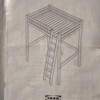 LETTO MATRIMONIALE IKEA