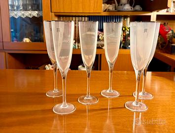 Set 6 bicchieri champagne IVV