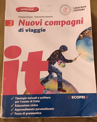 libro scuola media vol 1.  NUOVI COMPAGNI DI VIAGG