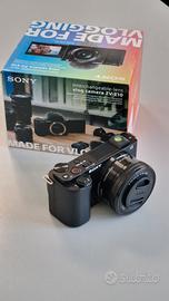 Fotocamera Sony ZV-E10 4K + obbiettivo e garanzia