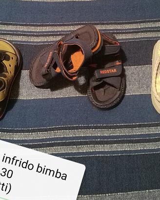 Saldali e scarpe bimbo e bimba