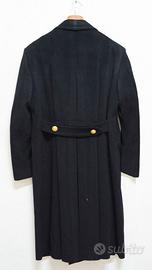 Cappotto Pastrano Marina Militare Italiana Doppio 