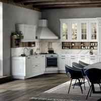 CUCINA ANGOLARE TELAIATA STILE SHABBY CHIC