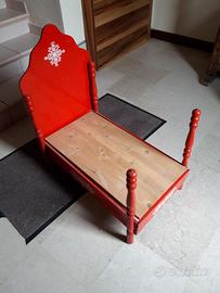 lettino per bambole
