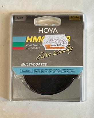 Hoya 67mm HMC (Multi-Coated) Densità Neutra (NDX4)