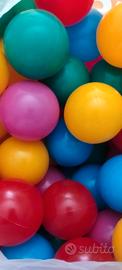 Palline in plastica colorate