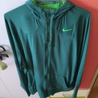 tuta completa uomo dry fit Nike verde tg XXL 