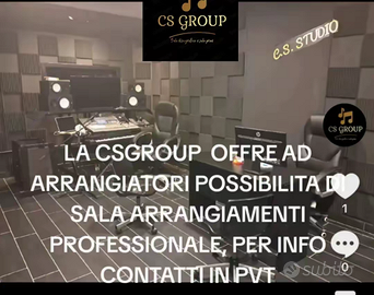 Sala discografica professionale