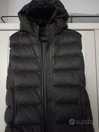 Piumino smanicato grigio perla UNIQLO woman M