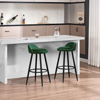 Set di 2 sgabelli da cucina