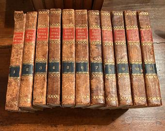 Storia degli Imperatori di Crevier 11 volumi