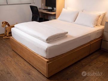 Letto MUJI una piazza e mezza – struttura in legno