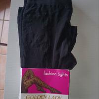 Collant a fiori Golden point