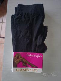 Collant a fiori Golden point