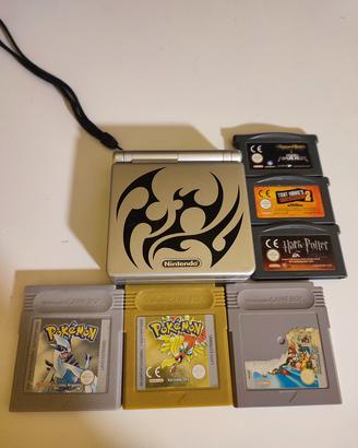 Gameboy Advance Tribal+cartucce