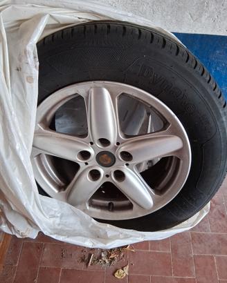  4 cerchi gommati mini countryman da 16