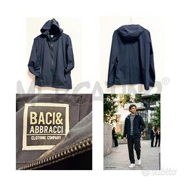 SPOLVERINO U BACI E ABBRACCI BLU NOTTE CAPPUCCIO T