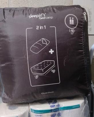letto  matrimoniale da campeggio 