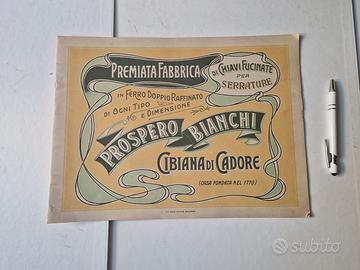 Catalogo chiavi d'epoca Prospero Bianchi