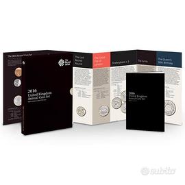 RARA Divisionale UK 16 valori BU - 2016