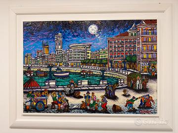 Lapesara Olio su Tela - Lungomare di Bari