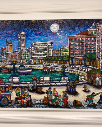 Lapesara Olio su Tela - Lungomare di Bari