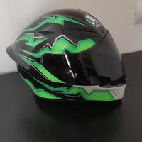 Casco Moto Integrale Agv K1 S KRIPTON Nero Verde