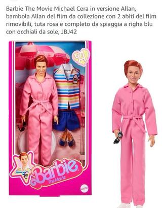 Ken versione Allan dal film Barbie