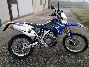 Yamaha VR 450 f enduro avviamento elettrico è peda