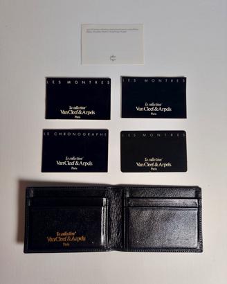 Porta garanzie e documenti Van Cleef & Arpels nero