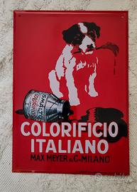 insegna pubblicitaria  Max Meyer colorificio 