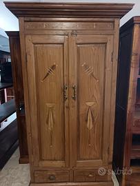 Armadietto mobile legno massello sheesham  indiano