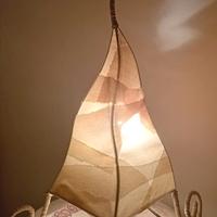 Lampada da terra artigianale