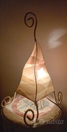 Lampada da terra artigianale