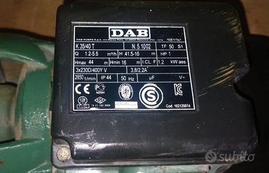 Elettropompa DAB K 35/40 T
