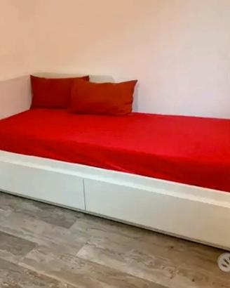 Letto singolo che si trasforna in matrimoniale